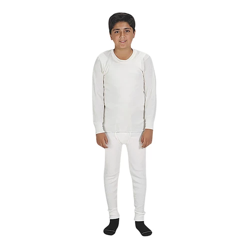 Best Pirce 🎁 Indera Mills Boys' Thermal Baselayer Set Natural 😍 4 Best Pirce 🎁 Indera Mills Boys' Thermal Baselayer Set Natural 😍 - Image 2