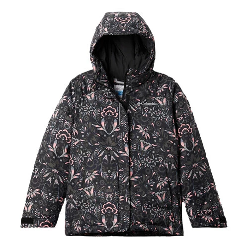 Hot Sale π― Columbia π§ Girls' Horizon Ride Snow Jacket Black Floral π€© 3 Hot Sale π― Columbia π§ Girls' Horizon Ride Snow Jacket Black Floral π€©