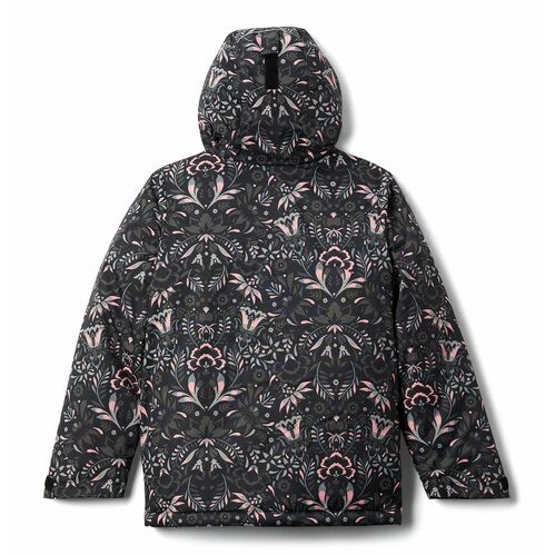 Hot Sale π― Columbia π§ Girls' Horizon Ride Snow Jacket Black Floral π€© 4 Hot Sale π― Columbia π§ Girls' Horizon Ride Snow Jacket Black Floral π€© - Image 2