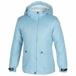 Cheap ๐ SWISS ALPS ๐ง Girls' Twill Textured Snow Jacket Blue/Gray ๐ฅฐ