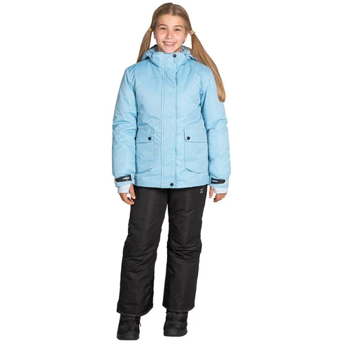 Cheap π SWISS ALPS π§ Girls' Twill Textured Snow Jacket Blue/Gray π₯° 4 Cheap π SWISS ALPS π§ Girls' Twill Textured Snow Jacket Blue/Gray π₯° - Image 2