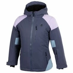 Buy ⌛ Liquid 👧 Girls' Tofana Waterproof Insulated Snow Jacket Navy Combo 🥰