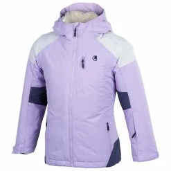 Wholesale 😍 Liquid 👧 Girls' Tofana Waterproof Insulated Snow Jacket Lilac Combo 💯