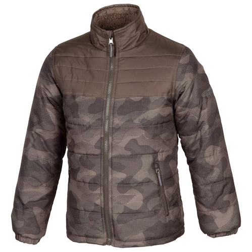 New π Pacific Trail Boys' Color Block Puffer Reversible Jacket Camo Brown π 3 New π Pacific Trail Boys' Color Block Puffer Reversible Jacket Camo Brown π