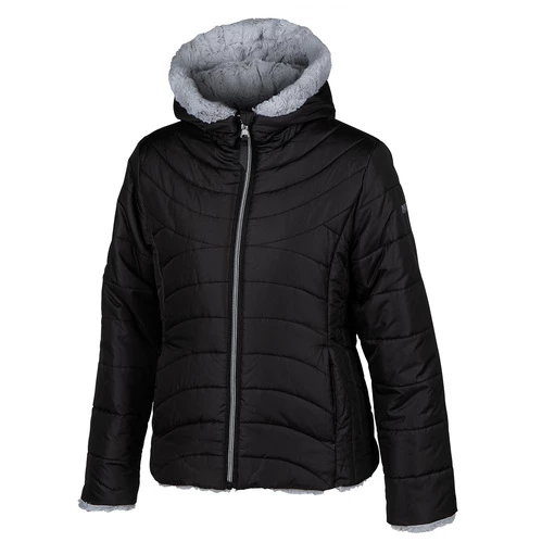 Coupon β€οΈ Pacific Trail π§ Girls' Quilted Reversible Jacket Black/Gray π₯° 3 Coupon β€οΈ Pacific Trail π§ Girls' Quilted Reversible Jacket Black/Gray π₯°
