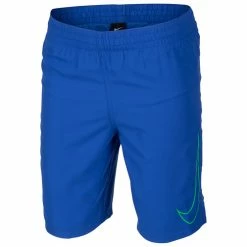 Best Pirce 🔥 Nike Boys' Solid Logo Swim Volley Royal Blue 👍