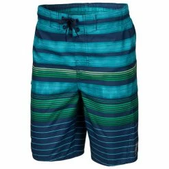 Cheapest 🤩 Laguna Boys' Waves E-Boardshorts Blue/Green 🌟