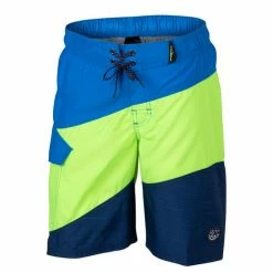 Flash Sale ⌛ Zero Xposure Boys' Colorblock Boardshorts Neon Combo 😀