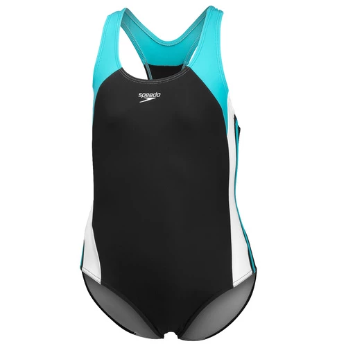 Outlet ๐ฅฐ Speedo ๐ง Girls' Infinity Splice One-Piece ๐ฉฑ Swimsuit Black Combo ๐ 3 Outlet ๐ฅฐ Speedo ๐ง Girls' Infinity Splice One-Piece ๐ฉฑ Swimsuit Black Combo ๐