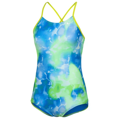 Budget 👍 Nike 👧 Girls' Rainbow Cloud 1-Piece 🩱 Swimsuit Green/Blue 🔥 3 Budget 👍 Nike 👧 Girls' Rainbow Cloud 1-Piece 🩱 Swimsuit Green/Blue 🔥