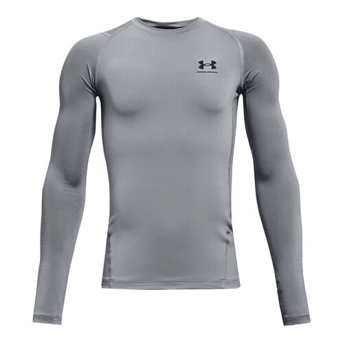 Deals ๐ Under Armour Boys' HeatGear Long-Sleeve Tee Gray/Black ๐ 3 Deals ๐ Under Armour Boys' HeatGear Long-Sleeve Tee Gray/Black ๐