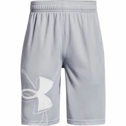 Wholesale ✔️ Under Armour Boys' Prototype 2.0 Shorts Gray/White 🔔