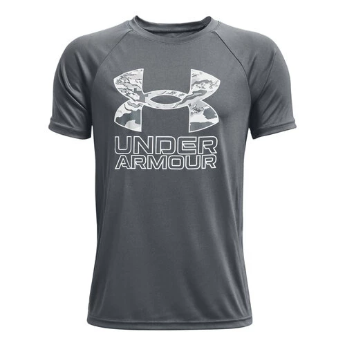 Flash Sale π Under Armour Boys' Tech Hybrid Tee Gray Combo π 3 Flash Sale π Under Armour Boys' Tech Hybrid Tee Gray Combo π