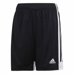Hot Sale 🧨 Adidas Youth's Tastigo 19 Soccer Shorts Black/White ✨