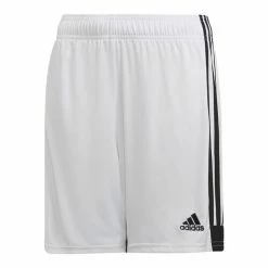 Buy 🔔 Adidas Youth's Tastigo 19 Soccer Shorts White/Black 🥰