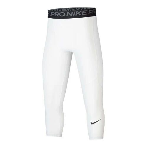 Best Sale ๐ Nike Boys' Pro 3/4 Tights White ๐คฉ 3 Best Sale ๐ Nike Boys' Pro 3/4 Tights White ๐คฉ