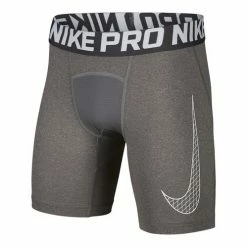 Cheapest 🧨 Nike Boys' Pro Shorts Carbon ⌛