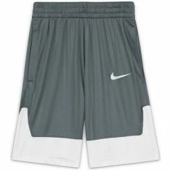 Discount 🔥 Nike Boys' Core Shorts Gray/White 😍