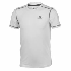 Cheap 💯 Russell Athletic Boys' Fitted Not Tight Short-Sleeve Tee White 💯