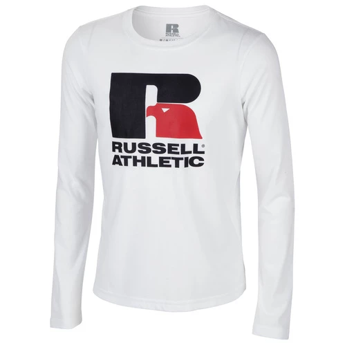 Brand new π€© Russell Athletic Boys' Long-Sleeve Graphic Tee White 𧨠3 Brand new π€© Russell Athletic Boys' Long-Sleeve Graphic Tee White π§¨