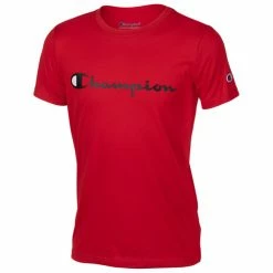 Discount ⭐ Champion Boys' Graphic Tee Red 👍