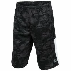New ๐ RBX Boys' Camo Mesh Shorts - 2-Pack Camo Black ๐