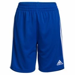Wholesale 🔔 Adidas Boys' 3-Stripe Shorts Royal Blue 😉