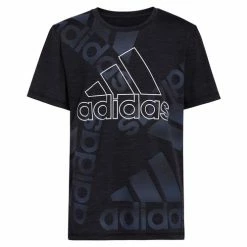 Cheap 🤩 Adidas Boys' Toss Tee Black/White ✨
