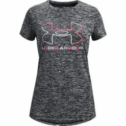 Deals ⌛ Under Armour 👧 Girls' Tech Twist Tee Black 🧨