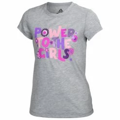 Cheapest 🧨 TEC-ONE 👧 Girls' Power Short-Sleeve Tee Heather 🧨