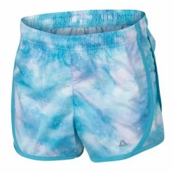 Promo 🥰 TEC-ONE 👧 Girls' Legacy Print Woven Shorts Blue Combo ✔️