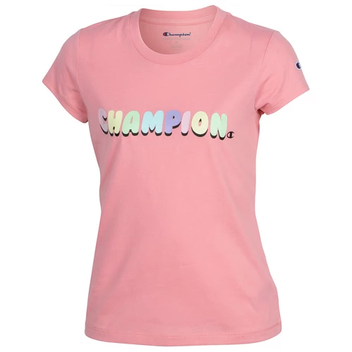 Outlet π Champion π§ Girls' Rainbow Short-Sleeve Graphic Tee Pink π 3 Outlet π Champion π§ Girls' Rainbow Short-Sleeve Graphic Tee Pink π