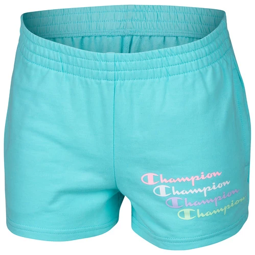 Promo π Champion π§ Girls' Stair Stack French Terry Shorts Aqua π― 3 Promo π Champion π§ Girls' Stair Stack French Terry Shorts Aqua π―