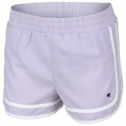 Top 10 🎁 Champion 👧 Girls' Solid Woven Shorts Lilac 🔥