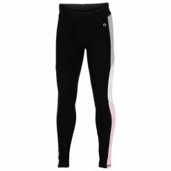 Cheap 😉 Champion 👧 Girls' Colorblock Leggings Black Combo 🔔