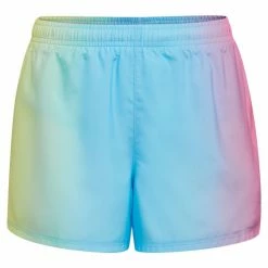 Best Sale 😍 Adidas 👧 Girls' Ombre Woven Shorts Multi-Color ❤️