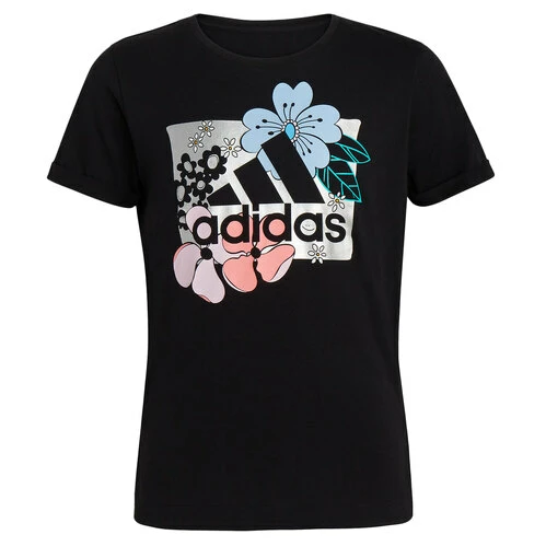 Buy ๐ฏ Adidas ๐ง Girls' Rolled Flower Sleeve Tee Black ๐ฅ 3 Buy ๐ฏ Adidas ๐ง Girls' Rolled Flower Sleeve Tee Black ๐ฅ