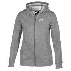 Discount 🔥 Nike Boys' Sportswear Club Full-Zip Hoodie Carbon 😍
