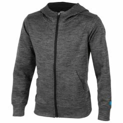 Deals 🧨 Russell Athletic Boys' Full-Zip Hoodie Black Combo 🛒