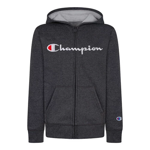 Wholesale β¨ Champion Boys' Script Full-zip Hoodie Granite π 3 Wholesale β¨ Champion Boys' Script Full-zip Hoodie Granite π