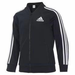 Outlet ๐ Adidas ๐ง Girls' Tricot Bomber Jacket Black ๐