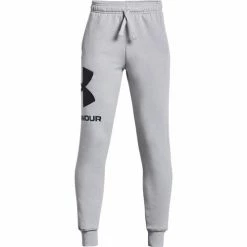 Best reviews of 🔔 Under Armour Boys' Rival Logo Joggers Gray/Black 👍