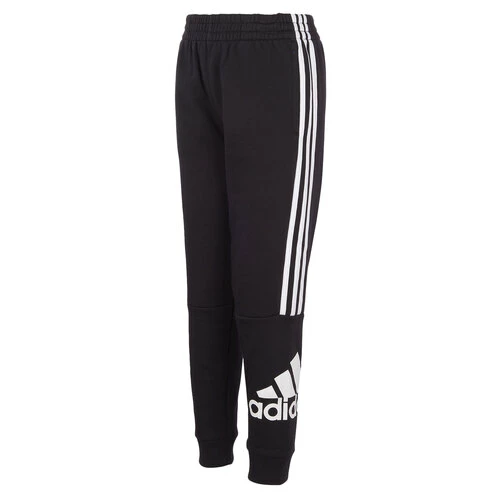 Outlet ๐ Adidas Boys' 3-Stripe Joggers Black/White โจ 3 Outlet ๐ Adidas Boys' 3-Stripe Joggers Black/White โจ