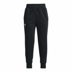 Buy ❤️ Under Armour 👧 Girls' Rival Fleece Joggers Black 🥰