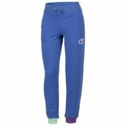 Coupon ⌛ Champion 👧 Girls' Multi Stripe Pattern C Fleece Joggers Blue Combo 🛒