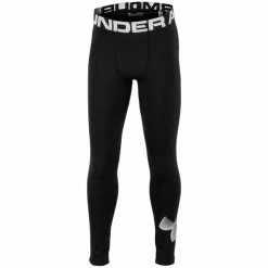 Buy ⭐ Under Armour Boys' ColdGear Armour Leggings Black/White 🎉