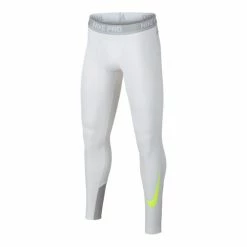 Cheap 😉 Nike Boys' Pro Warm Graphic Tights White 🥰
